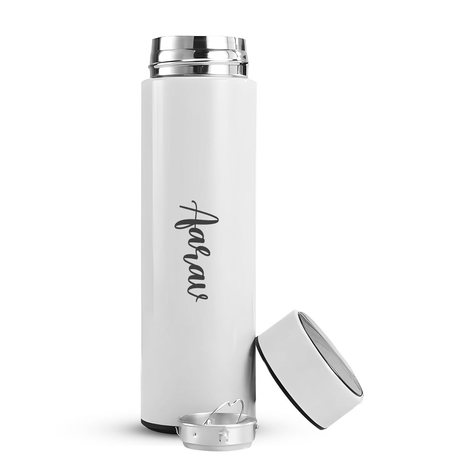 0726 Customized/Personalized Stainless Steel Smart Water Bottle with Smart LCD Temperature Touch | Gifting Custom Name Water Bottle | Gifts for Boyfriend/Girlfriend/Employee | 500ML 0726 Customized/Personalized Stainless Steel Smart Water Bottle with Smart LCD Temperature Touch | Gifting Custom Name Water Bottle | Gifts for Boyfriend/Girlfriend/Employee | 500ML